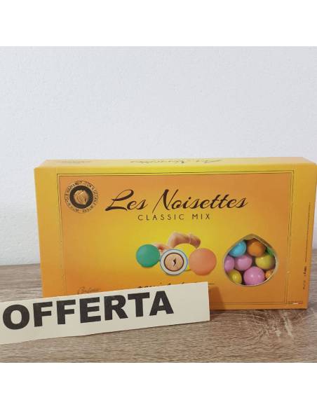 Maxtris confetti Multicolor Les Noisettes con nocciola tostata