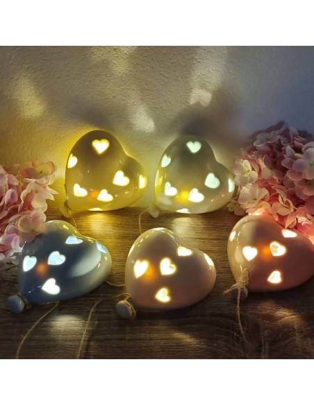 Bomboniere palloncini ceramica lucida in vari colori