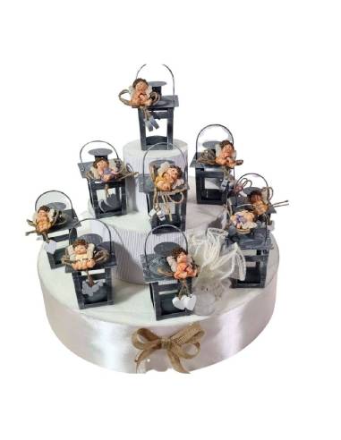 Bomboniere candele Yankee lanterna albero della vita torta