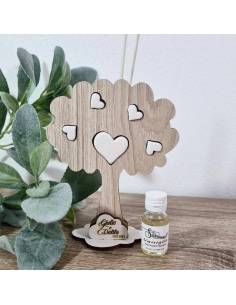 Bomboniera Profumatore Albero della Vita personalizzato con nomi