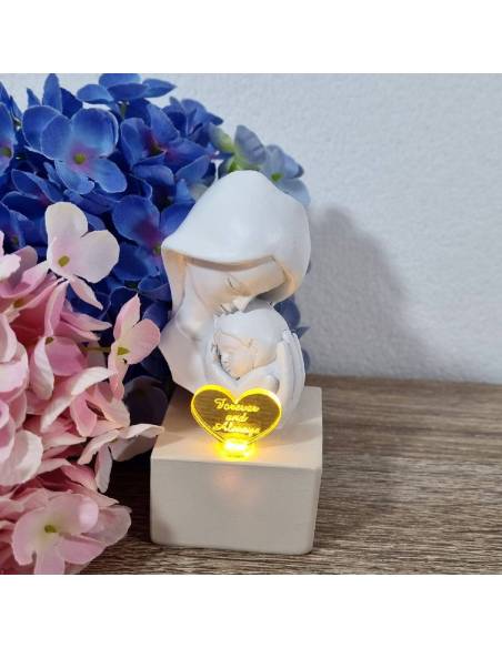 Bomboniere battesimo lampade led maternità