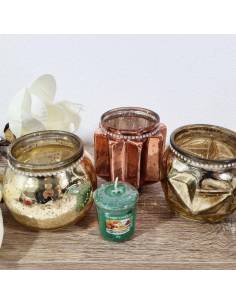 Portacandela idea originale per bomboniere con votive Yankee Candle