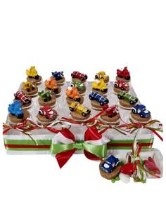 20 vasetti Bomboniere vespa scooter motocicletta Italia ideali per cresima, comunione, battesimo