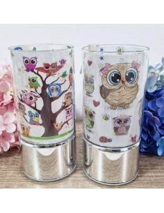 Bomboniere animali gufetti luce led complete per Comunione 2