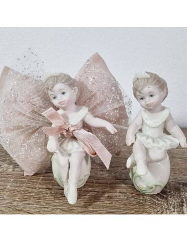 Bomboniere ballerine corona fiocco papillon