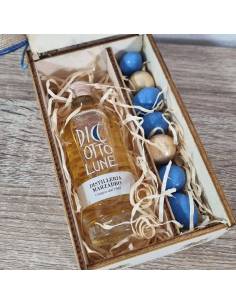 Bottigliette liquori mignon bomboniere grappa Diciotto Lune