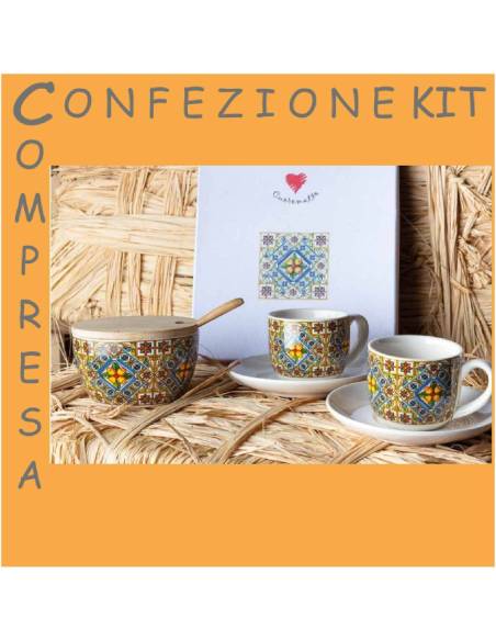 Cuore matto bomboniere utili linea Mediterraneo complete