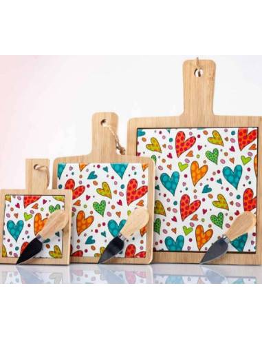 Bomboniere Cuorematto solidali taglieri Il Cuoricino Matto