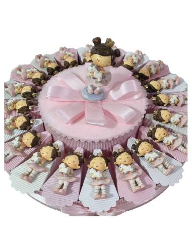 Torta bomboniere principessa unicorno