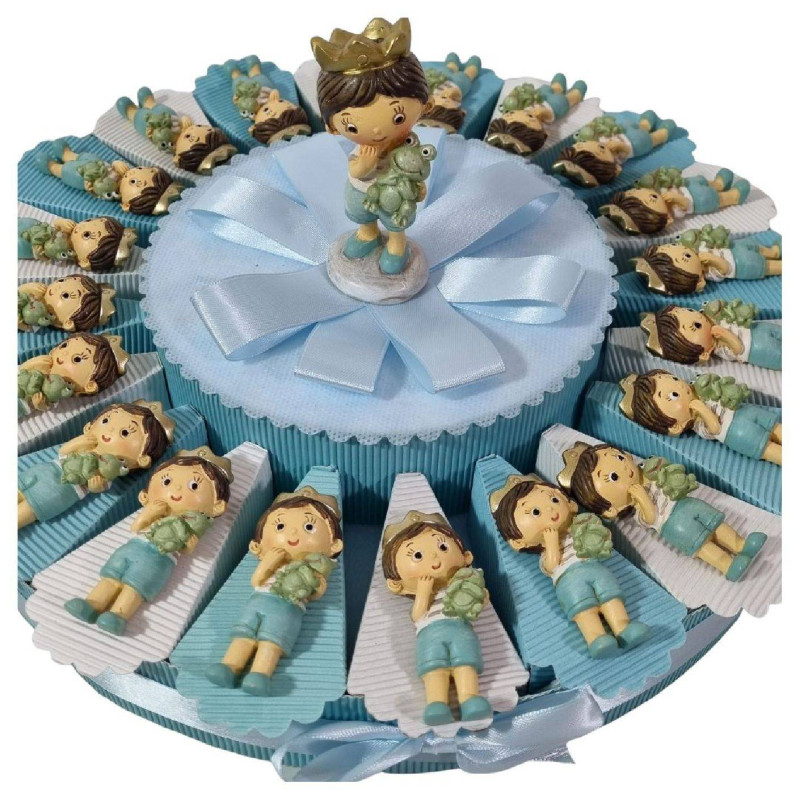 Torta bomboniera piccolo principe magnete