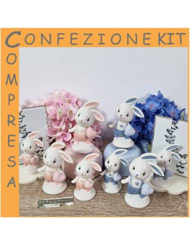 Bomboniere Claraluna 2023 coniglio cuore