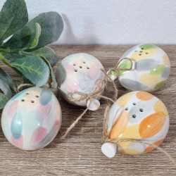 Bomboniere Cuorematto utili palloncini ceramica sale e pepe 2