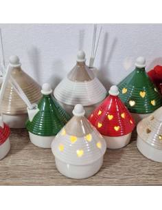 Profumatori bomboniere trullo in ceramica