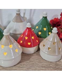 Profumatori bomboniere trullo in ceramica 2