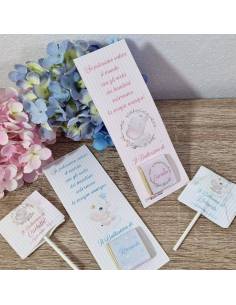 Segnaposto Battesimo personalizzati elefantini