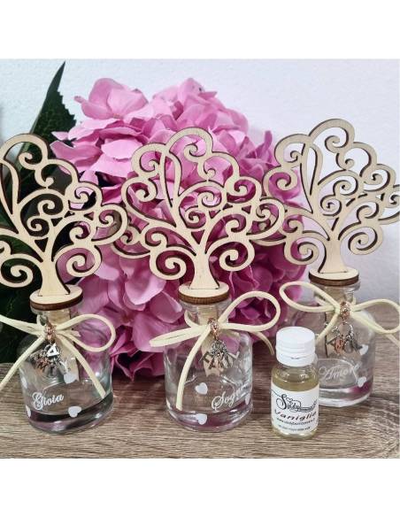 Profumatori ambiente bomboniere albero della vita gioiello FAMILY