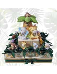 Torte bomboniere economiche femmina orsetto rosa| Sindy Bomboniere