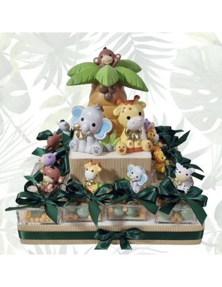 Torte bomboniere economiche femmina orsetto rosa| Sindy Bomboniere