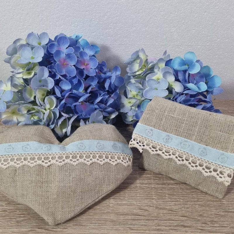 Sacchetti bomboniere Battesimo bimbo o bimba