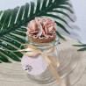 bomboniere matrimonio barattolo fiori con strass