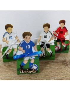 Scatoline portaconfetti calcio personalizzate varie squadre