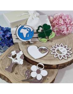 Bomboniere matrimonio utili apribottiglie calamita acciaio