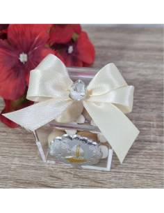 Bomboniere cresima argento albero della vita scatoline plexiglass 2