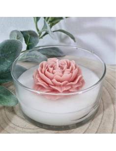 Candele profumata fiore di loto rosa| Sindy Bomboniere