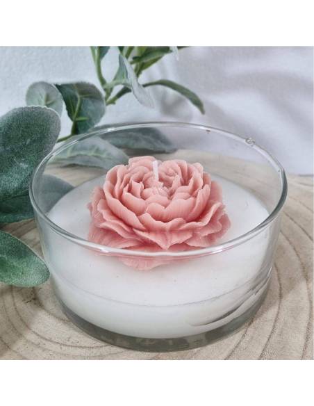 Candele profumata fiore di loto rosa| Sindy Bomboniere