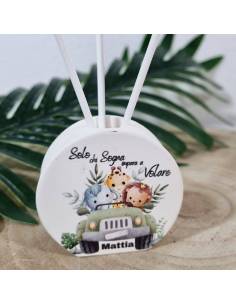 Bomboniere Profumatore savana personalizzate nome bimbo