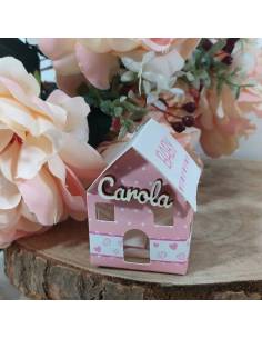 Scatoline portaconfetti casette nascita baby personalizzate