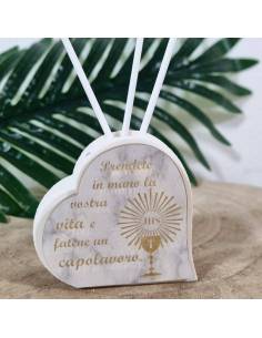 Bomboniere Comunione profumatori originali e sacre cuore dorato