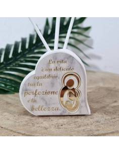 Profumatori bomboniere Sacra Famiglia dorato