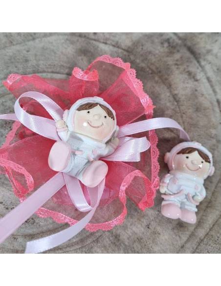 Magnete nascita astronauta bomboniere bimba