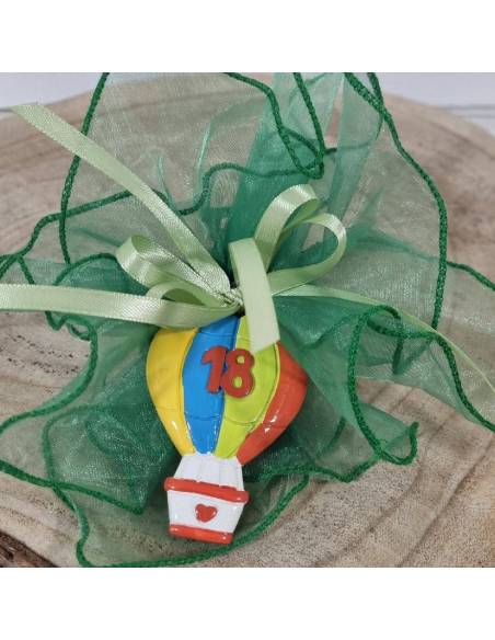 Bomboniere diciottesimo pendente mongolfiera fai da te