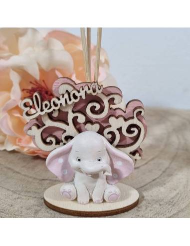 Profumatore bomboniere Battesimo animaletto Dumbo