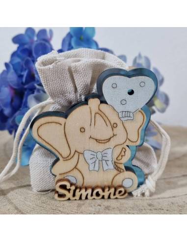 Scatoline Dumbo portaconfetti nascita bimbo