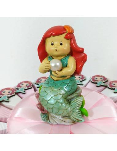 Torta porta bomboniere sirenetta magnete completa di confetti| Sindy Bomboniere