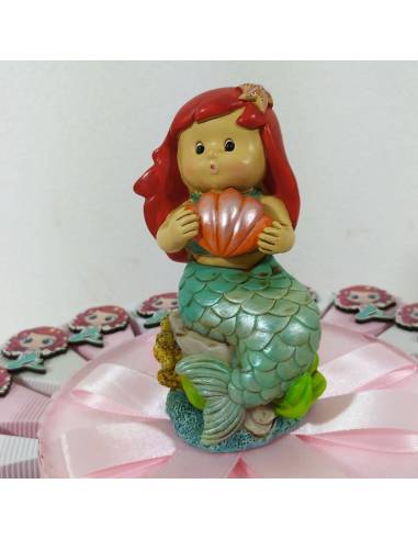 Torta porta bomboniere sirenetta magnete completa di confetti| Sindy Bomboniere