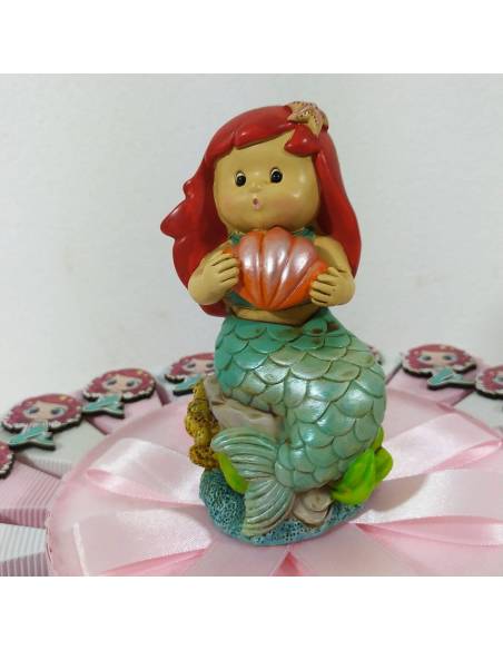 Torta porta bomboniere sirenetta magnete completa di confetti| Sindy Bomboniere