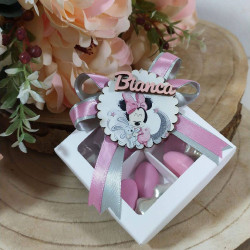 Bomboniere Disney Battesimo bimba, portaconfetti Minnie|SindyBomboniere|