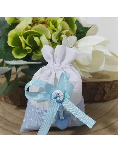 Sacchettino nascita bimbo portaconfetti economico ma originale 27pz