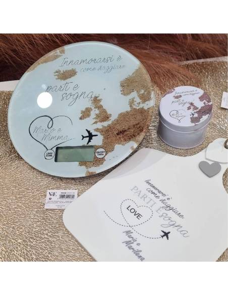 Bomboniere matrimonio utili tema viaggio| Sindy Bomboniere