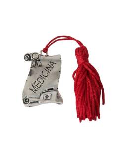 Targhetta laurea in medicina nappina per confezionare bomboniere fai da te