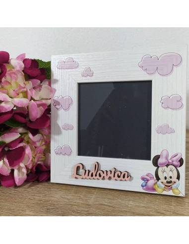 Bomboniere Battesimo Disney portafoto Minnie