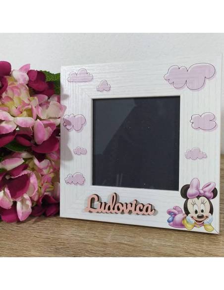 Bomboniere Battesimo Disney portafoto Minnie