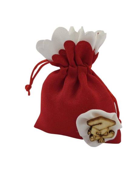 Sacchetti laurea rossi