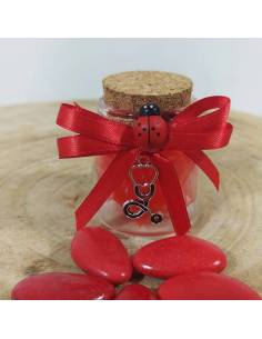 IDEA bomboniere per LAUREA in INFERMIERISTICA, MEDICINA e chirurgia VASETTO CON PENDENTE Stetofonendoscopio