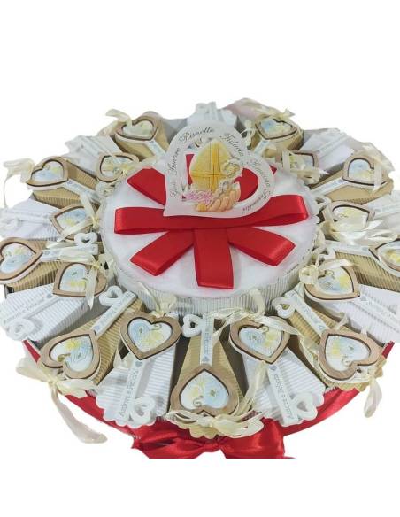 Torta bomboniere cresima pendente appendino chiave offerte online