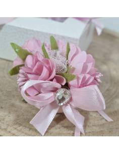 Saponette bomboniere personalizzate rosa